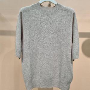 라티움 HC34 신축성좋은 무 봉제 풀스킨 5부소매 앏은니트 스웨터 T2531sw08