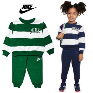 [나이키키즈(플레이키즈)]나이키키즈 키즈 SNL 스트라이프 맨투맨 상하세트 A244ST156P