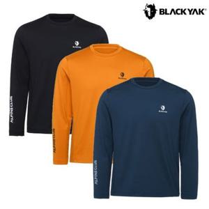 남성 크루핏 기모 라운드 긴팔티 기능성 라운드 티셔츠 1BYRTWU001 GD