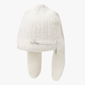 [더데이걸]덤블 소재 토끼 머리 햇모자TGAH25A07