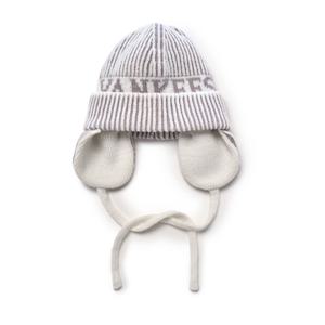 MLB 키즈 투톤 골지 로고 귀달이 비니  (7ABNB0656-50CRS)