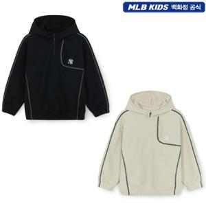 MLB키즈 아웃도어 와플 반집업 후드 7AHDB1156