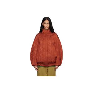 25 FW 드리스반노튼 여성 오렌지 마틀라세 재킷 252358F063006