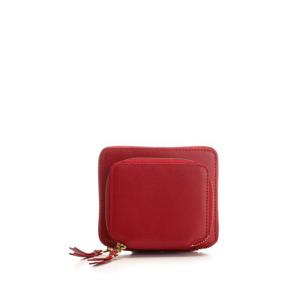 23SS 꼼데가르송 레더 왈렛 SA2100OP3RED