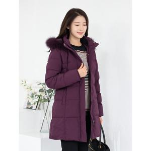 [모슬린]엄마옷 오리털 하프패딩점퍼 515FGH790 마담/중년여성/