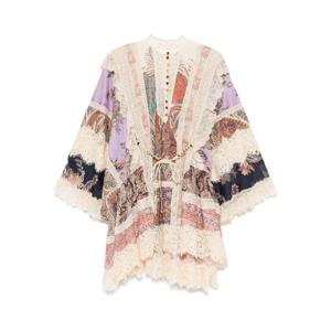 25FW Zimmermann Rhiannon 프린트 코튼 미니 드레스 3308DSS251SPLI