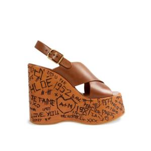 24FW chloe MAXIME HIGH 샌들 CHC24A02Y27T