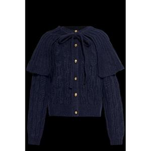 26SS Frame 가디건 with detachable collar WP26KSW0100NAVY