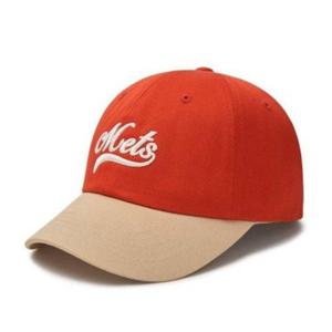 MLB 남녀공용 컬시브 레터링 배색 언스트럭쳐 볼캡 A5 3ACPVL44N 09RDS