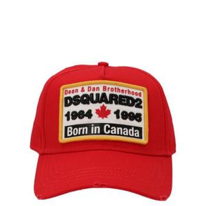 Dsquared2 로고 자수 디스트레스드 베이스볼 캡 BCM055205C00001 4065 TP942255426
