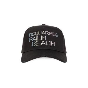 Dsquared2 슬로건 프린트 디스트레스드 야구 모자 BCM080905C00001 2124 TP942253764