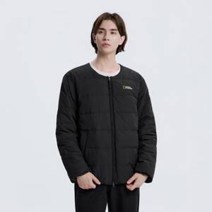 N254UDW920 헤론 U넥 경량 구스다운 점퍼 BLACK