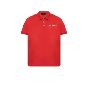 Dsquared2 로고 프린트 반소매 폴로 셔츠 S71GL0046S22743 307 TP946791253