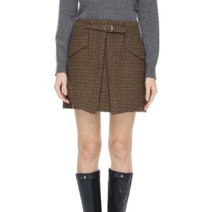 [듀엘]울 체크 미니 스커트(D244MSD047)