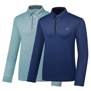 비티알 BTR 남성 골프웨어 봄 긴팔 베이직 카라 티셔츠