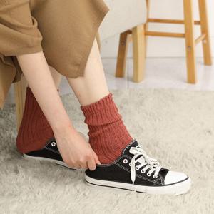 [서울양말]울 니트 보카시 양말 5켤레 꽈베기 골지 겨울양말