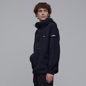 내셔널지오그래픽 N233UFT030 아르켈론 우븐 후디 아노락 BLACK