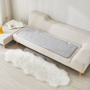 눕자 카본 탄소 쇼파 전기방석 3인용 라이트그레이 50X155