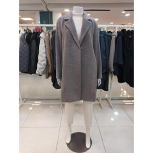 아르테 세이브존07 여성 칼라넥 모 알파카 혼방 롱 코트 DODBWH490