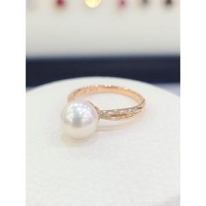 파이치치 세이브존05 14k 진주반지 해수 아코야  GH-1387-8mm