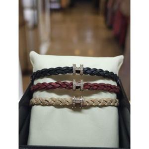 미라클 세이브존03 소가죽 꼬임팔찌 gj2312