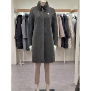 벨리시앙 세이브존07 밍크배색  모   코트 LC3450