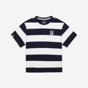 [휠라키즈] 에센셜 스트라이프 티셔츠 (FK2RSG2104X_DID)