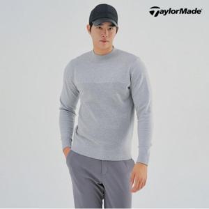 테일러메이드 남성 조직 포인트 하이넥 니트