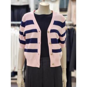 SOUP 세이브존07 여성 브이넥 숏 니트 가디건 OA5GDT1