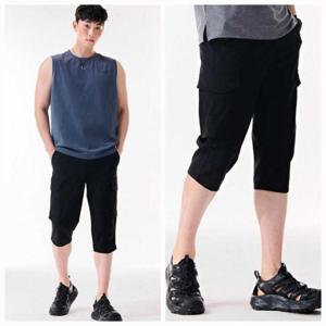 체이스컬트 HC16 남성 스트레치 카고 7부 밴딩팬츠 DBRK2721D03