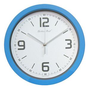 GB8090 유니크 무소음 벽시계 블루 28cm 제조한국