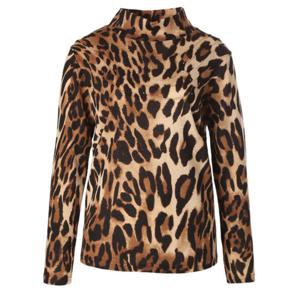 [몬테밀라노]물결 레오파드 티셔츠 XK212T2515