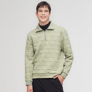 [링스] 남성 로고 누빔지 아노락 티셔츠 L11D3TO303_KH