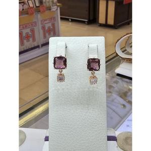 미라클 세이브존03 미라클 꼬냑원석 귀걸이 AGGSSS567AG