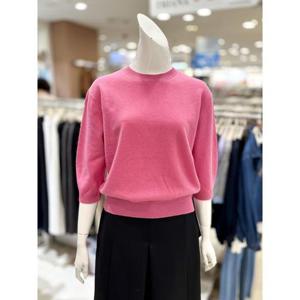 소고 세이브존01 7부 소매 메리노울 니트 티셔츠 TAK4TA13