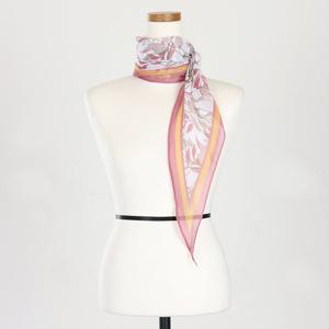 샵앤) 나뭇잎 국산 여성 가을 패션 스카프 DRN-WSC-0768-핑크