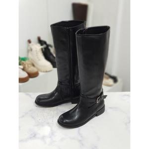 한슈 세이브존09 버클장식 여성 롱부츠 3cm HS682468nf