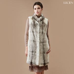 [루시앙]루시앙 차이나 코듀로이 밍크 조끼 CDRY31_CR