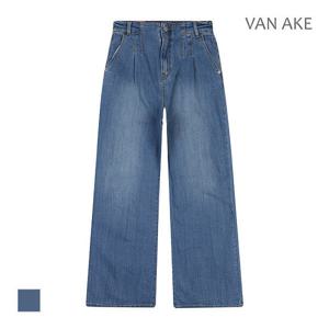 [반에이크][반에이크] 핀턱 워싱 데님팬츠_VB2ZDLM203W (P003417