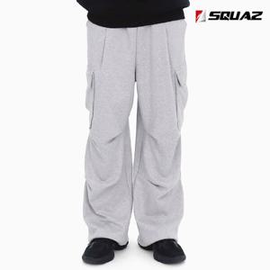 [스콰즈]남성 바지 루즈핏 카고바지 트레이닝팬츠 SJJ056