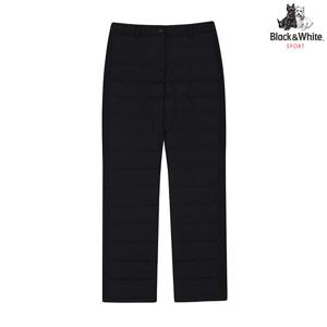 [블랙앤화이트] 여성 다운 일자핏 팬츠 5144LXWN_BLACK