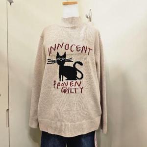 스테파니 HC07 이노센트 고양이박스 니트 A24SW4432