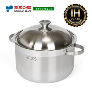 키친아트 프리미오-S(IH) 하이돔쿠커냄비24CM양수