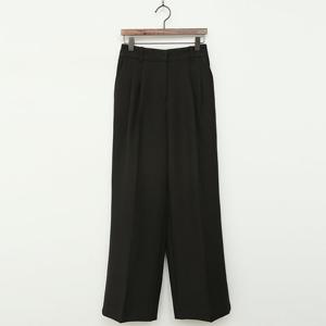 샵앤) 여성 국산 턱 기모 스판 슬랙스 팬츠N PRO-WPT-4010-블랙