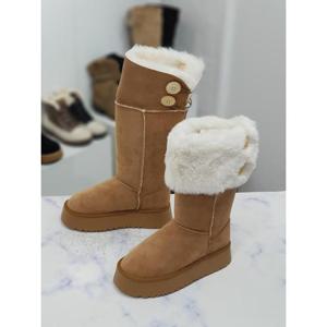 한슈 세이브존09 통굽 투웨이 여성 앵클 롱부츠 4.5cm HS684707lc