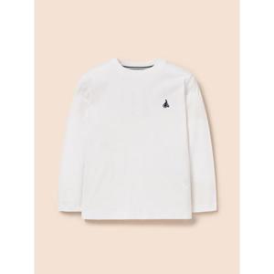 [빈폴키즈] [빈폴키즈] 수피마 베이직 라운드 티셔츠 아이보리 (BI5141UE20)