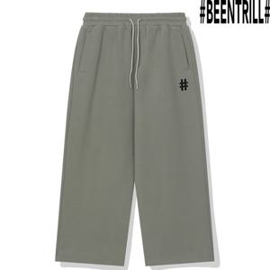 [빈트릴]에센셜 해시태그 로고 기모 스웻 팬츠 BA244TP001