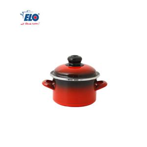 ELO 빨강법랑 깊은형 14cm