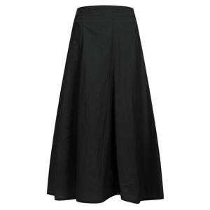 샵앤) 국산 여성 바스락 밴딩 간절기 A라인 롱 스커트 STJ-WSK-20271-블랙