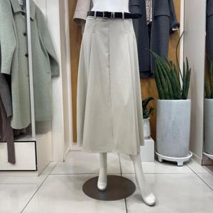 클리지 DP01 핀턱 라인 정장 롱 스커트 CP2WSK06